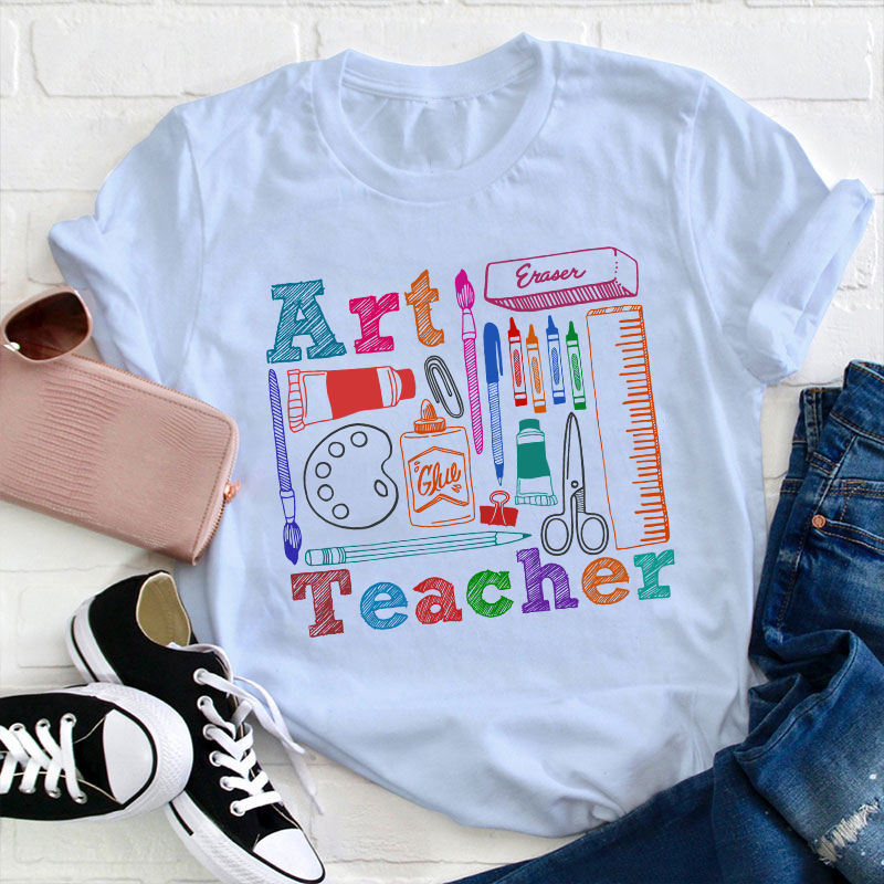 Art Teacher's Life Teacher T-Shirt