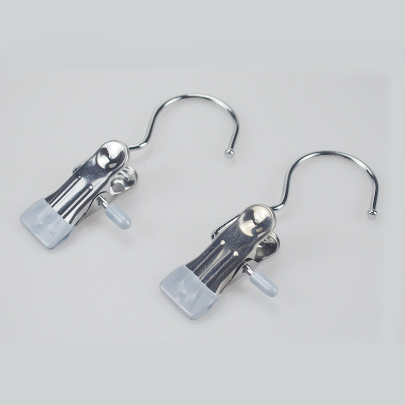 Anti-rust Clip Space-saving Clothespin Hat Pants Storage Hanging Travel Hook