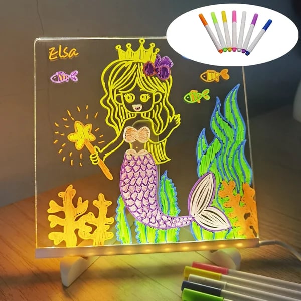 (🌲Early Christmas Sale🎁)-✨The Latest LED Message board/Children's drawing board🎨