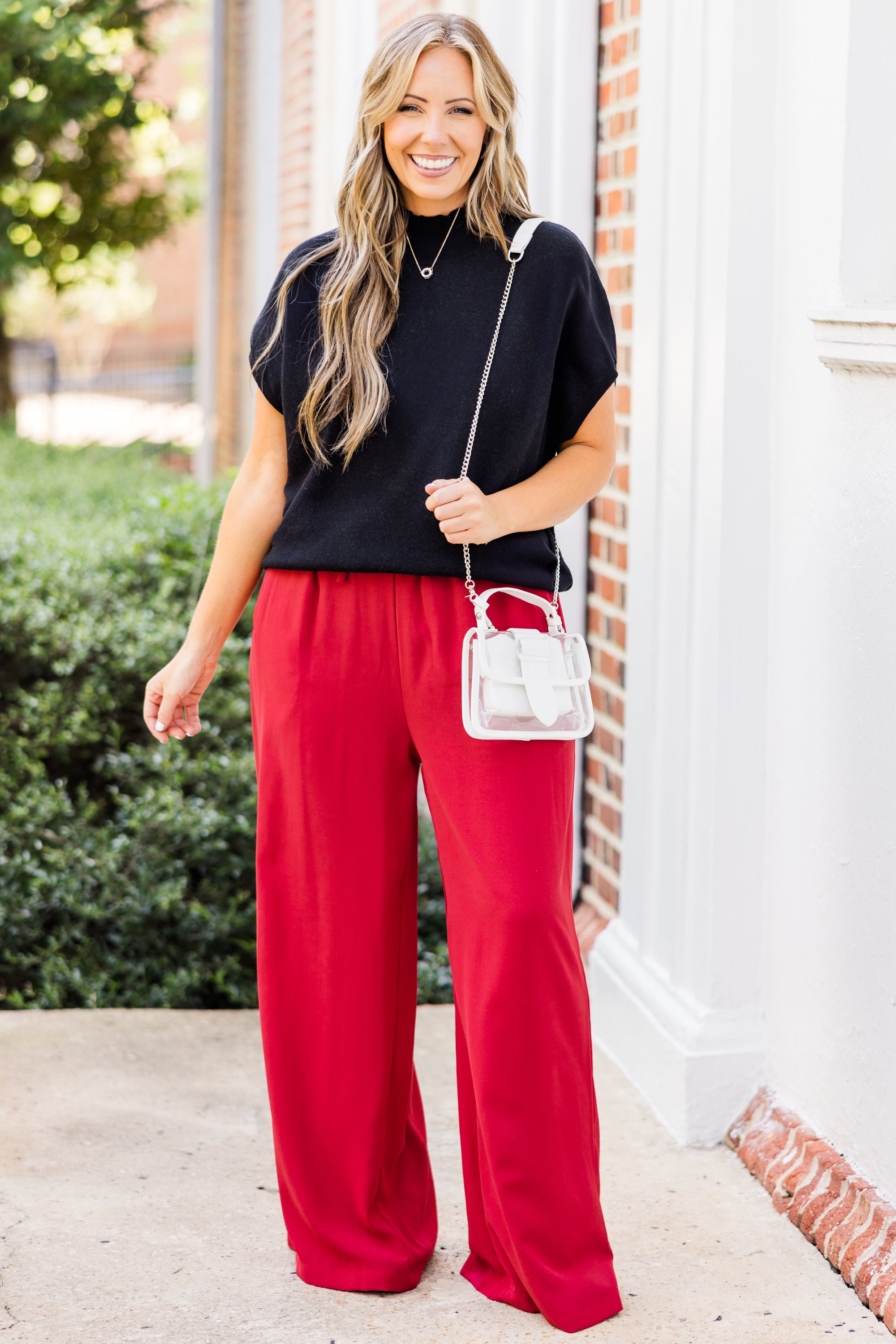 Can't Sit Still Pants. Tomato