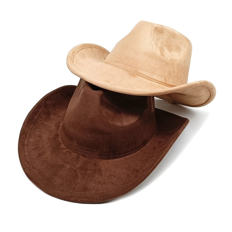 Women's Classic Style Solid Color Flat Eaves Fedora Hat