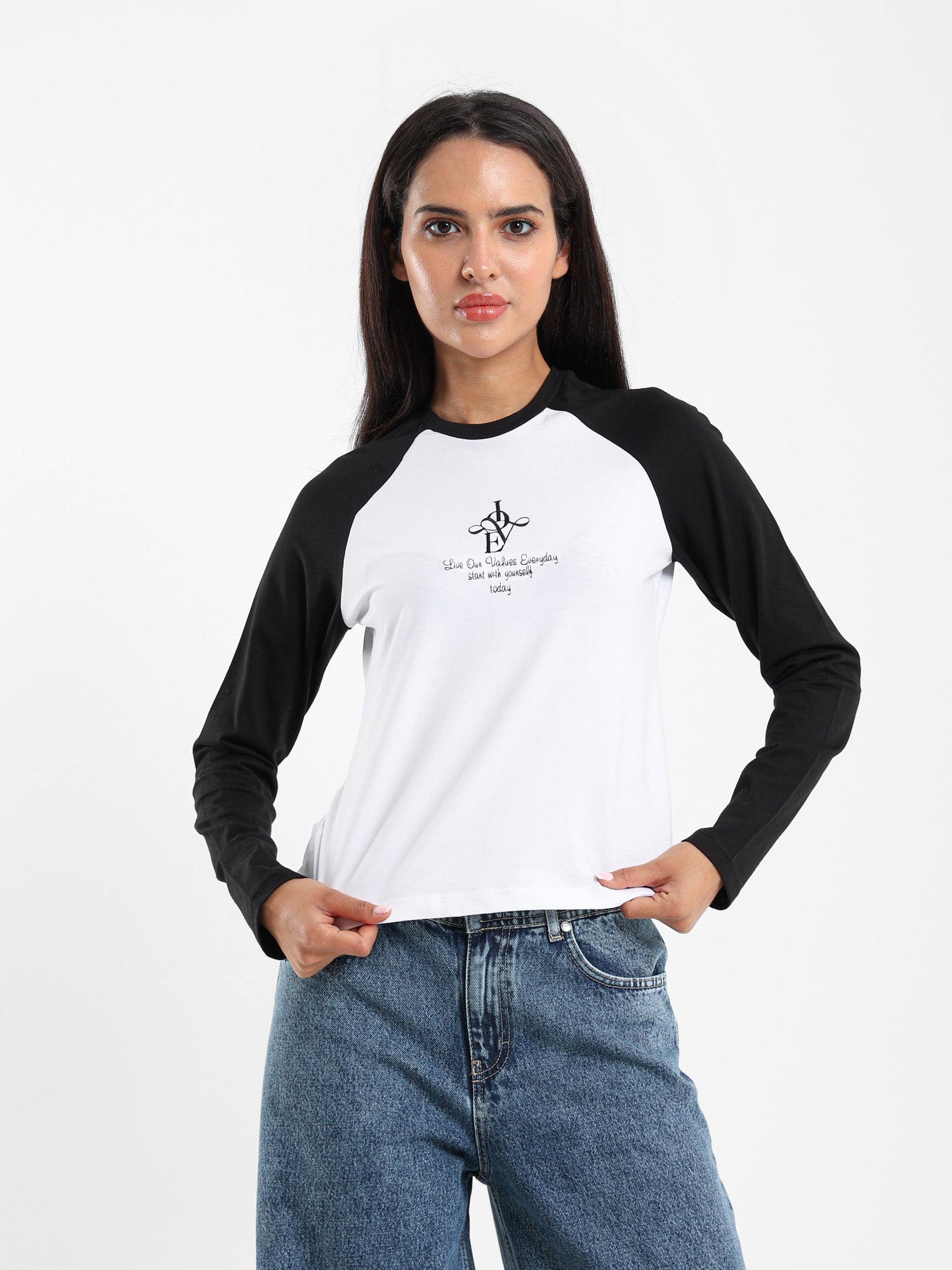 Raglan Long Sleeve T-Shirt