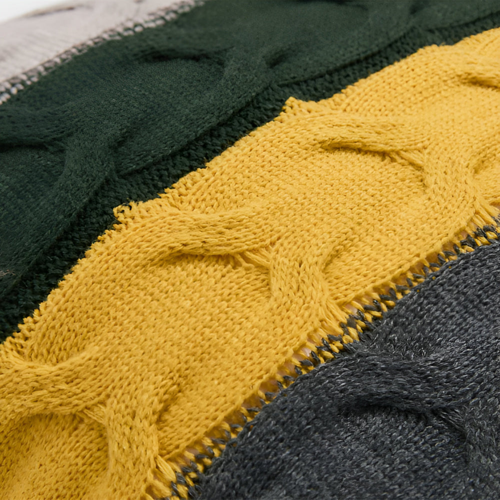 Colourful Radiance Knit Cushion