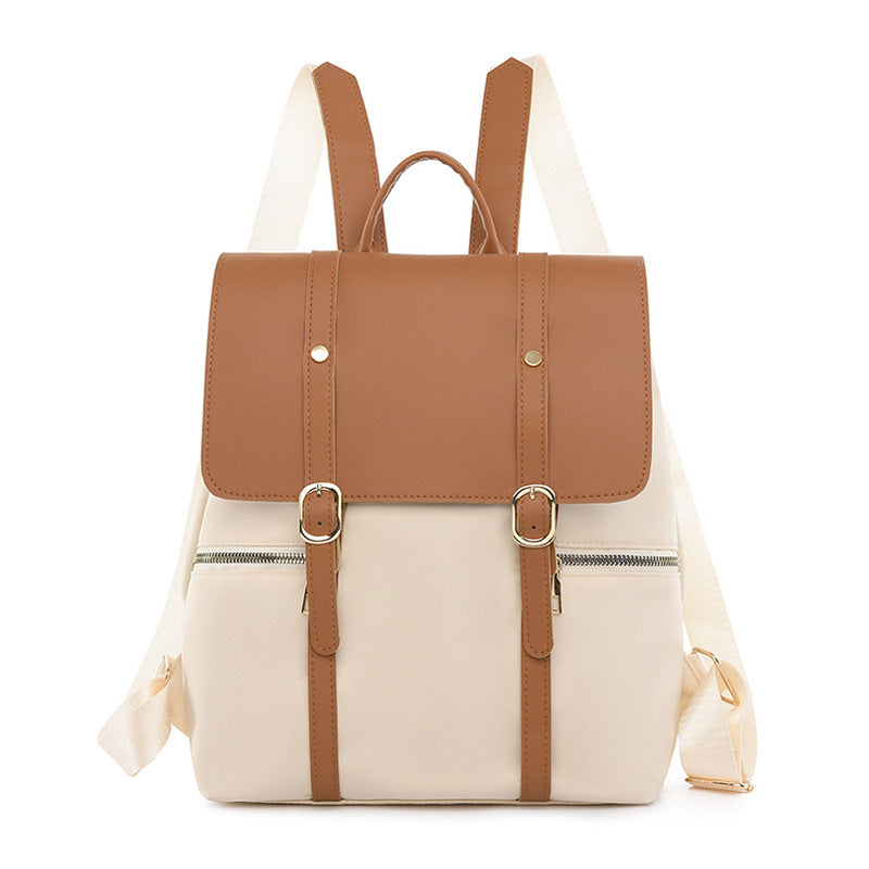 Retro Style Female  Oxford Cloth Backpack