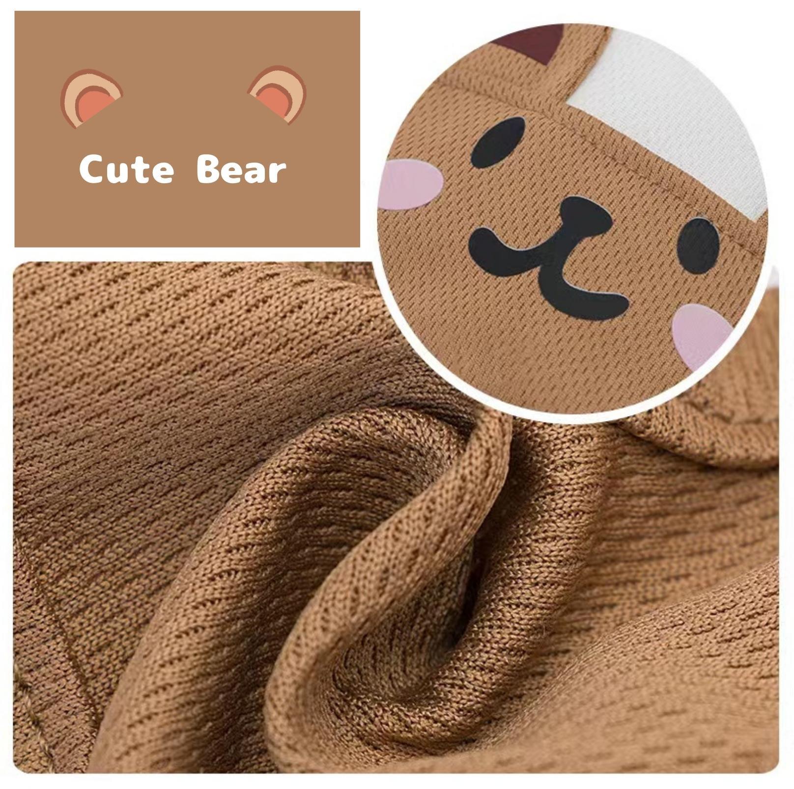 Cute Bear-Themed Pet Summer Vest