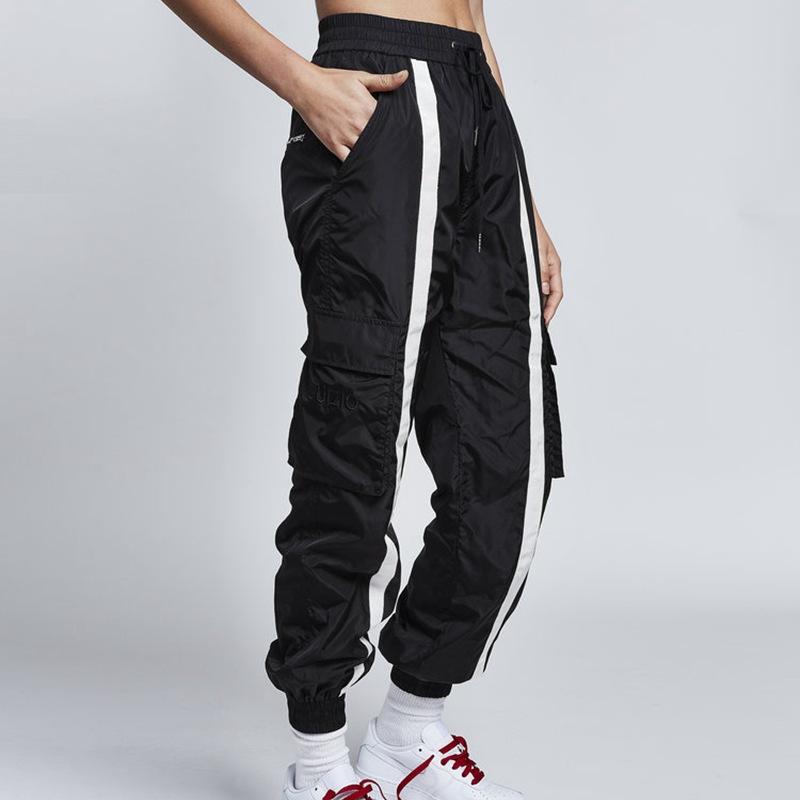 High Waisted Single Stripe Trouser