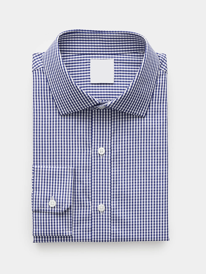 Men's Plaid Business Casual Shirt