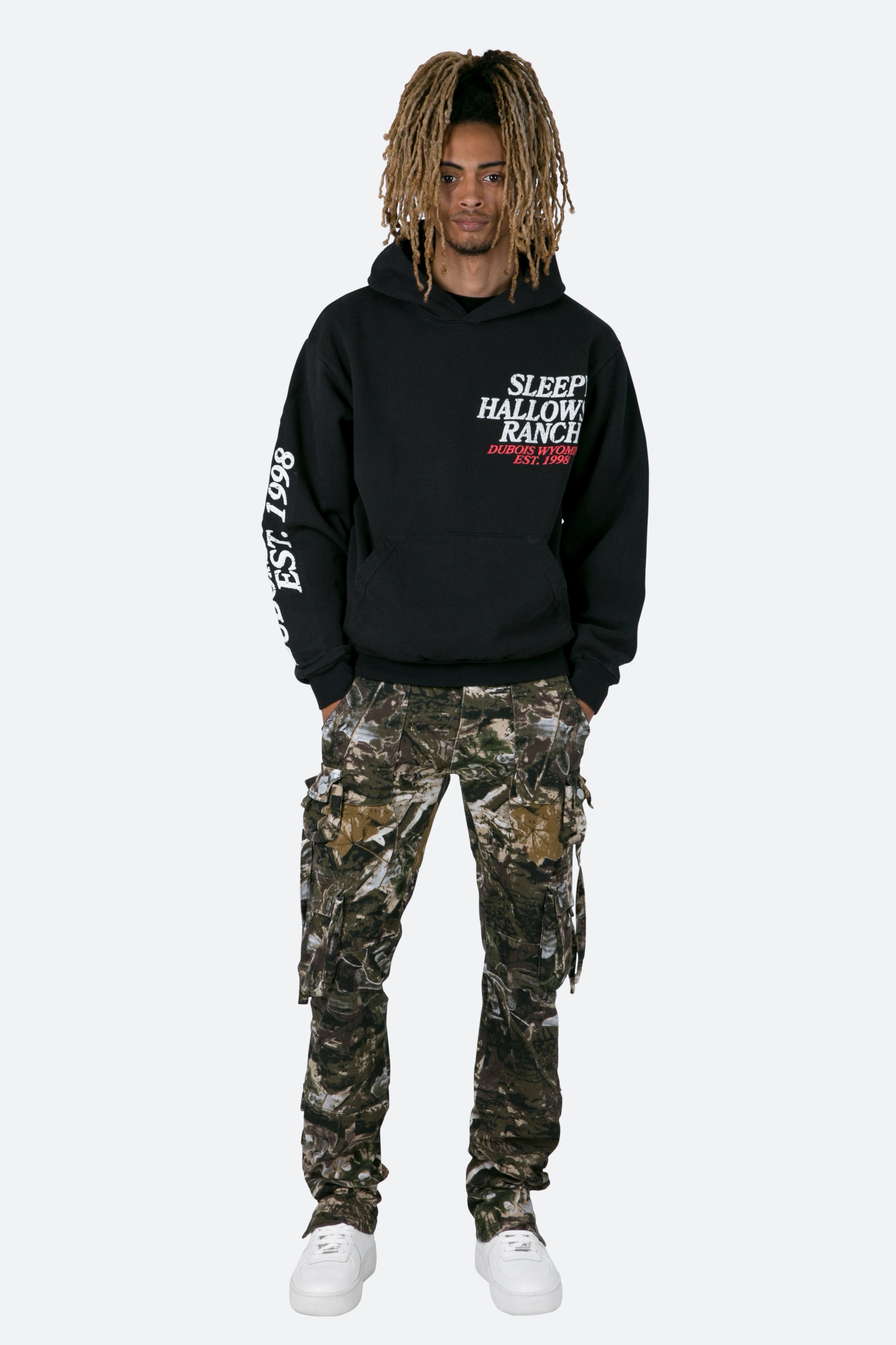 D152 Cargo Straight Denim - Hunter Camo