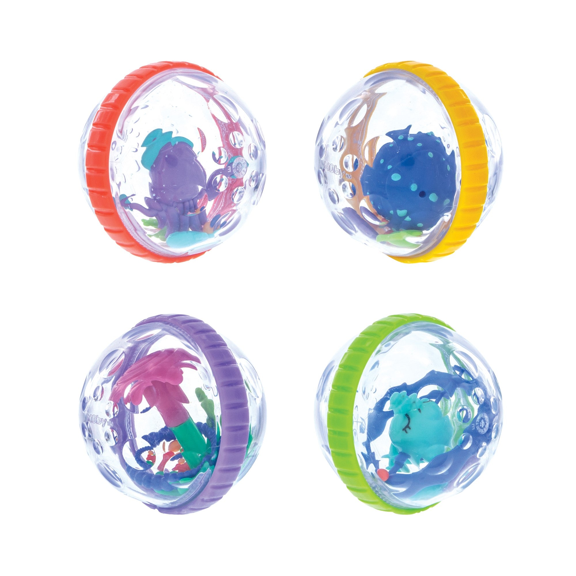 Bubbly Buds Bath Toy (4 Pack)