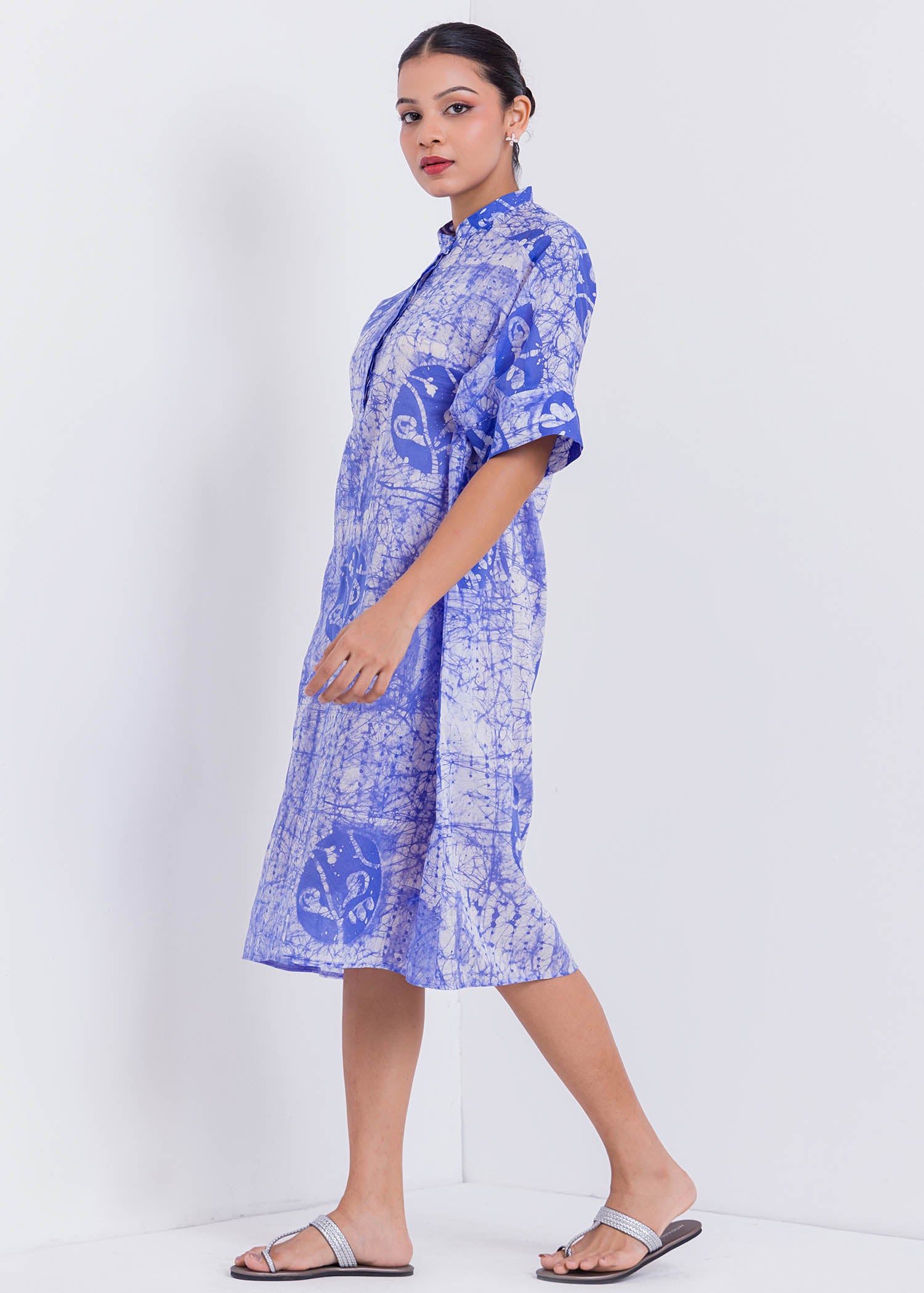 Batik Kaftan Dress