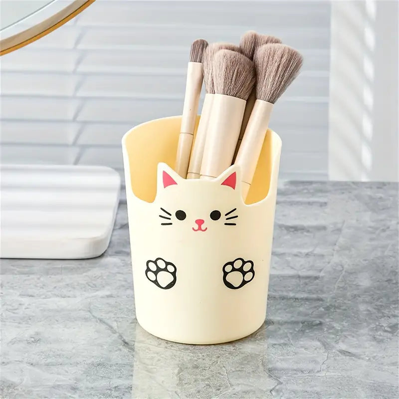 Cute Cat Design Multi-Functional Storage Box