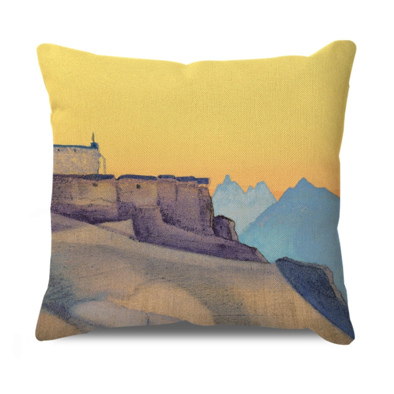 Minimalist Landscape Linen Pillow Cases Couch & Sofa Decor