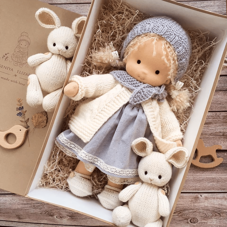 47%OFF-- 👧Handmade Waldorf Doll - Elena