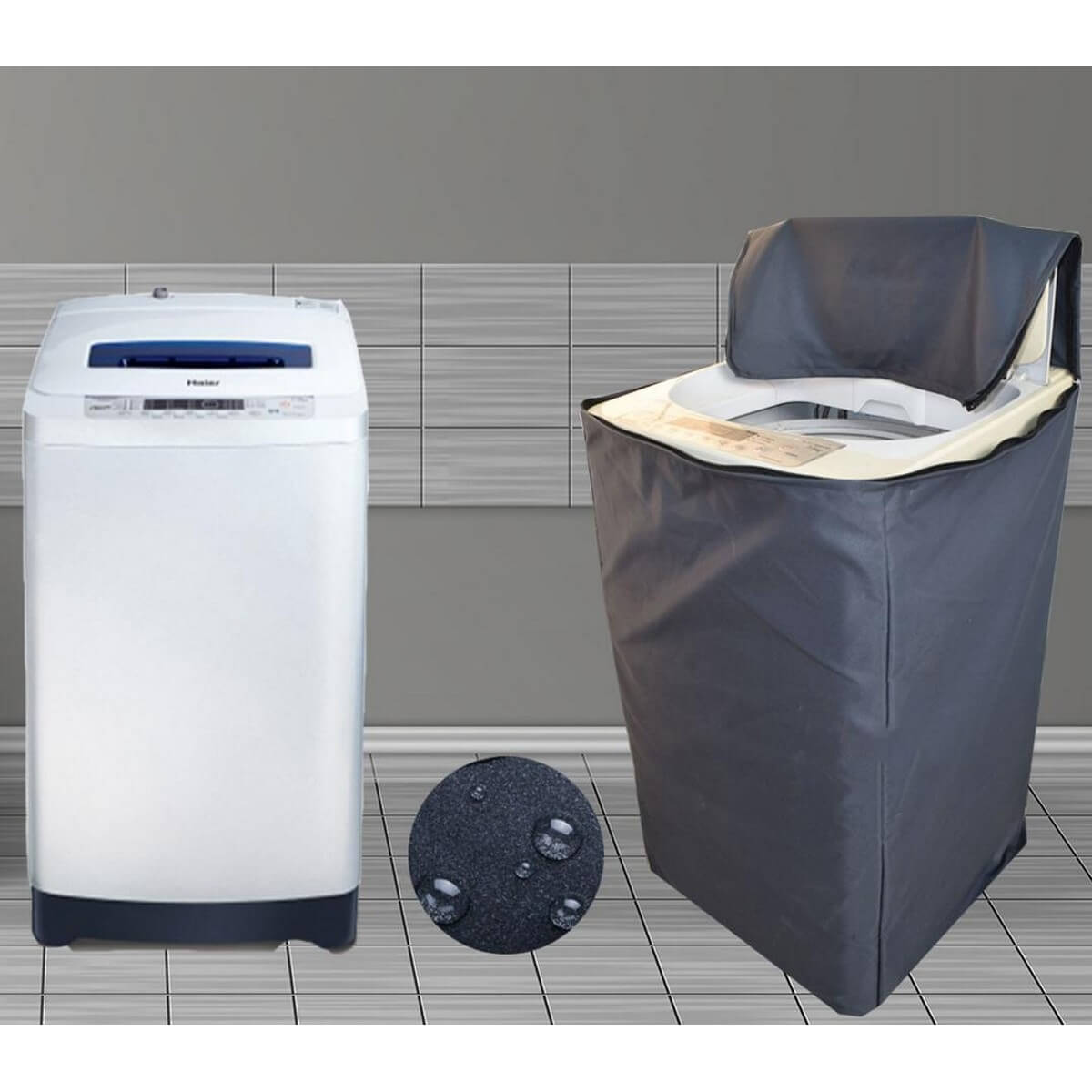 Best Quality Waterproof Washing Machine Cover For Protecting Your Machine from Sunscreen. Liquid Dust & Scratches