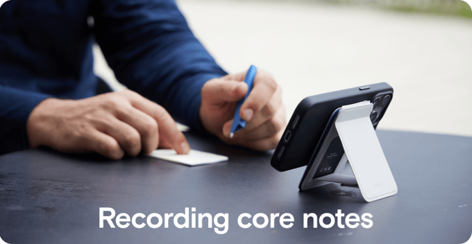 Mobile Phone Magnetic Notebook