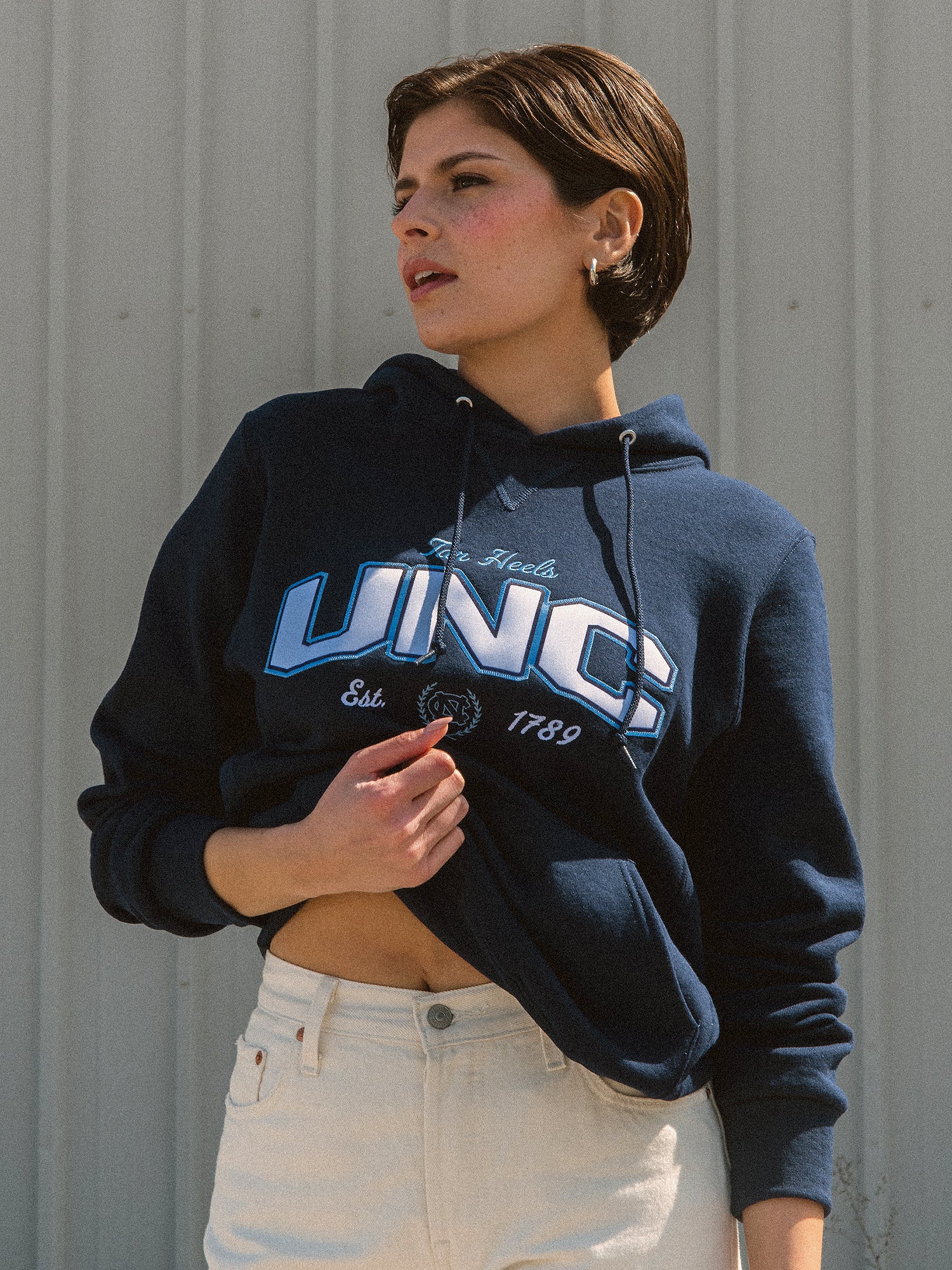 RUSSELL UNC PULLOVER HOODIE