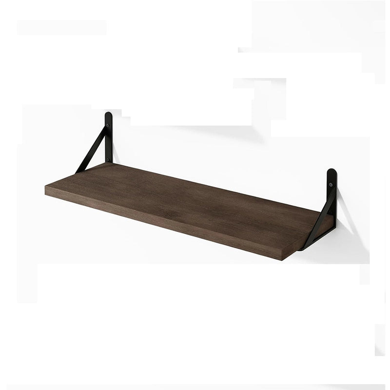 Casual Elegant Pastoral Solid Color Paulownia Iron Storage Rack