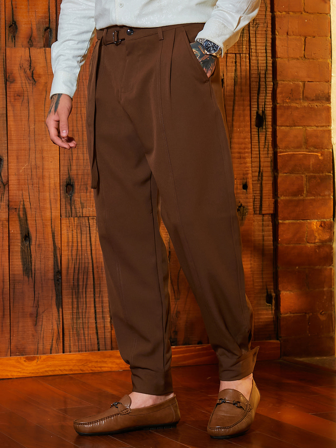 Panelled Gurkha Trousers