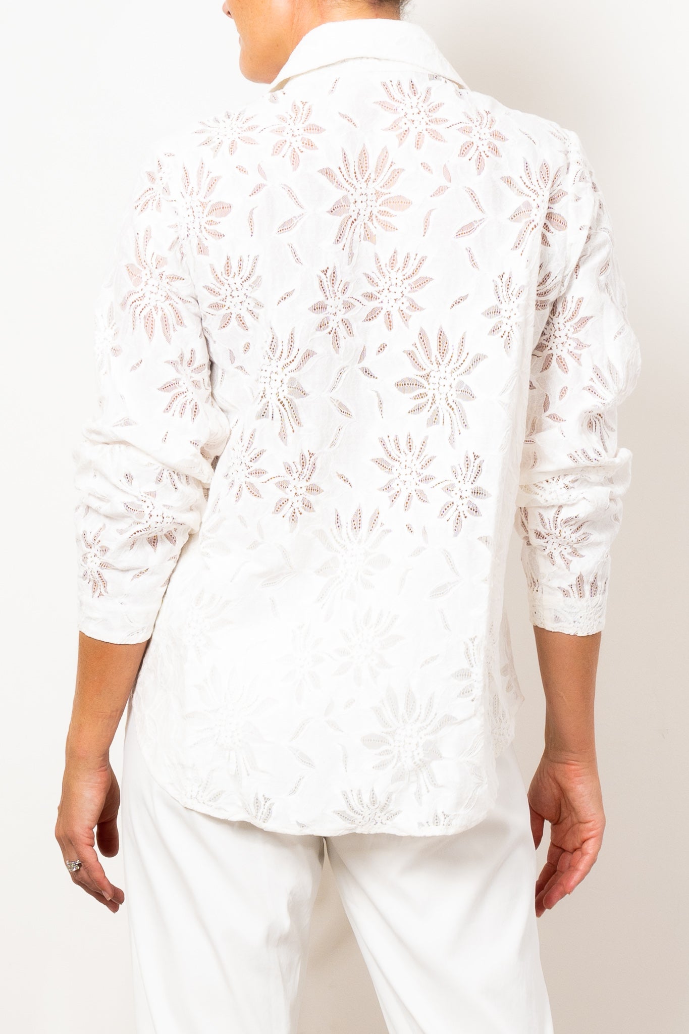 Mela Purdie Dart Shirt Flora Lace