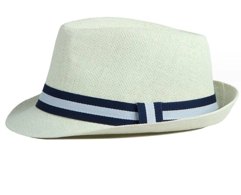 Men's Minimalist Classic Style Solid Color Crimping Straw Hat