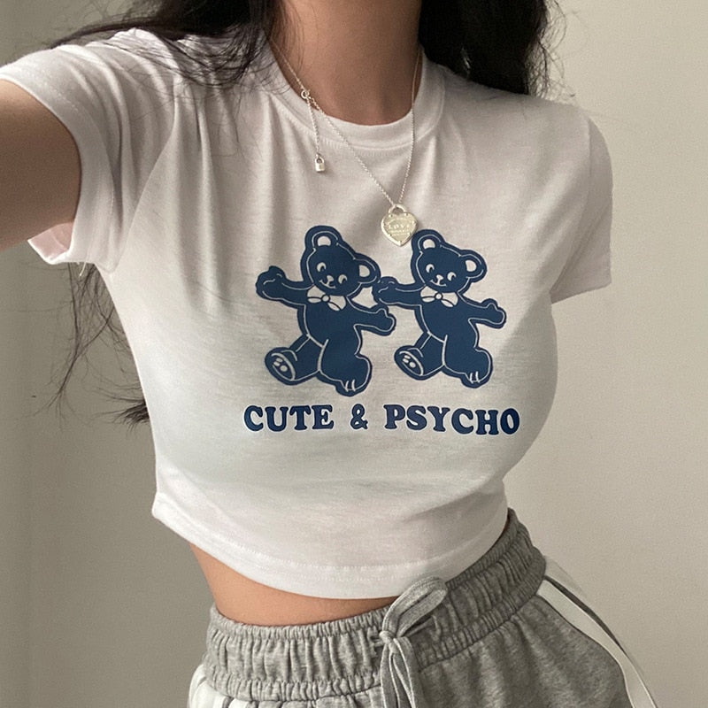 Cute And Psycho Tee