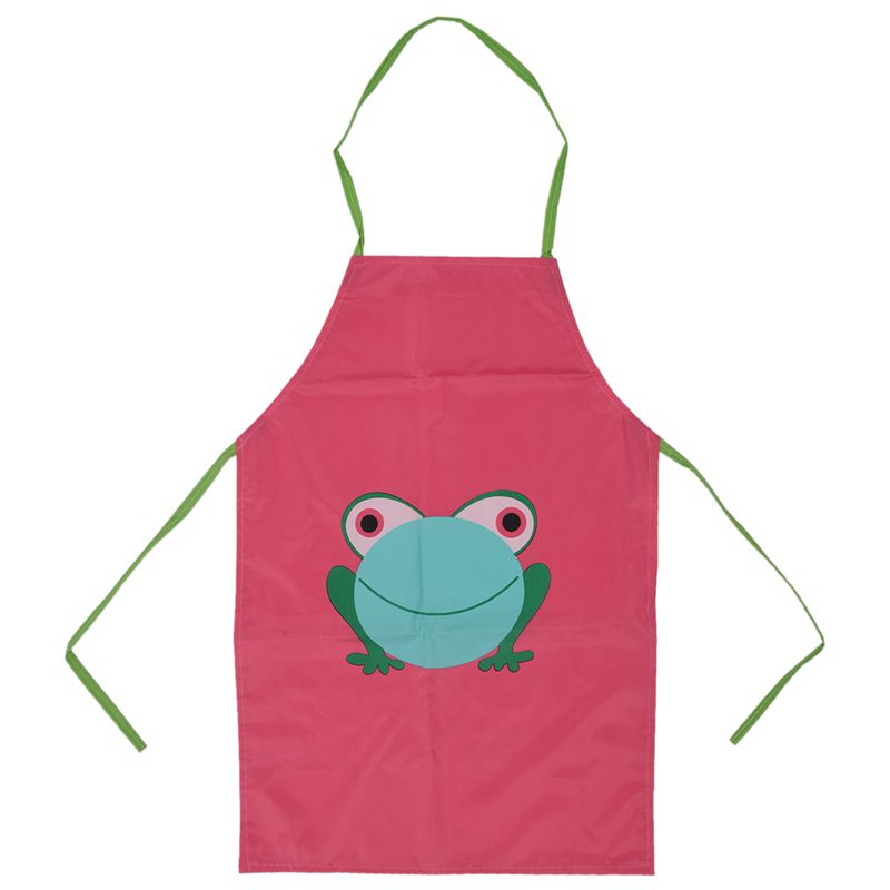 Cute Children Waterproof Oilproof Apron With Cartoon Prints For Painting/Cooking