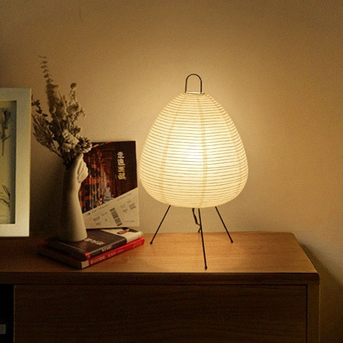 LED  Rice Paper Table Lamp