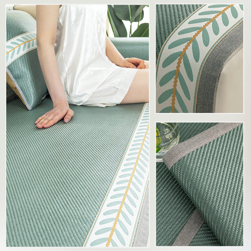 Summer Non Slip Bamboo Breathable Rattan Cooling Sofa Cushion