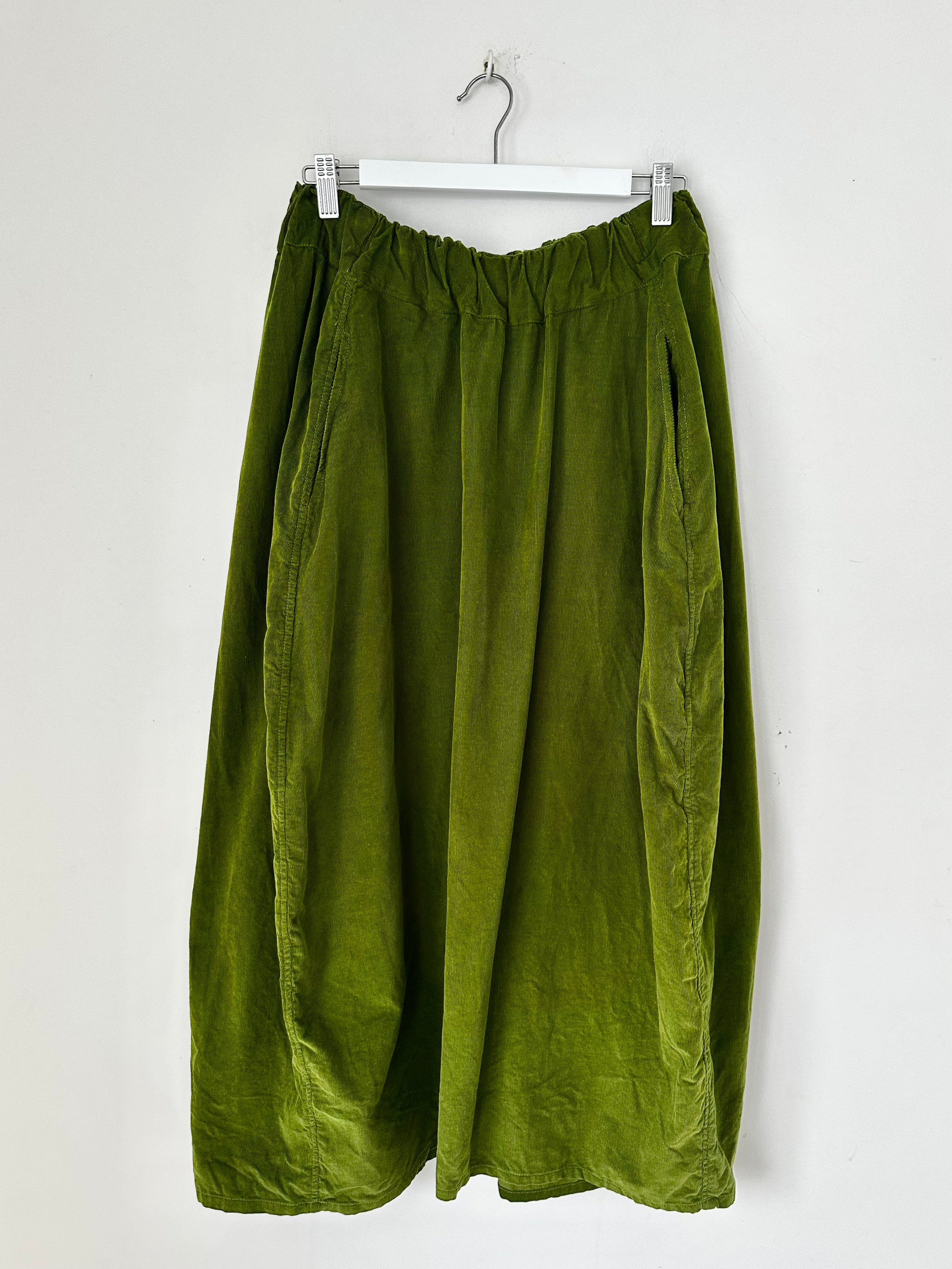 lana skirt - olive cord