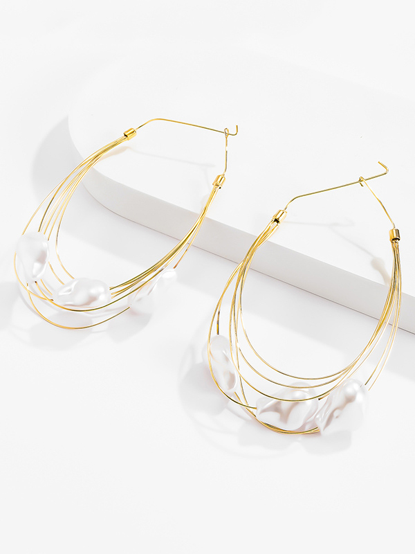 Tasseled Pearl Ear-Ring