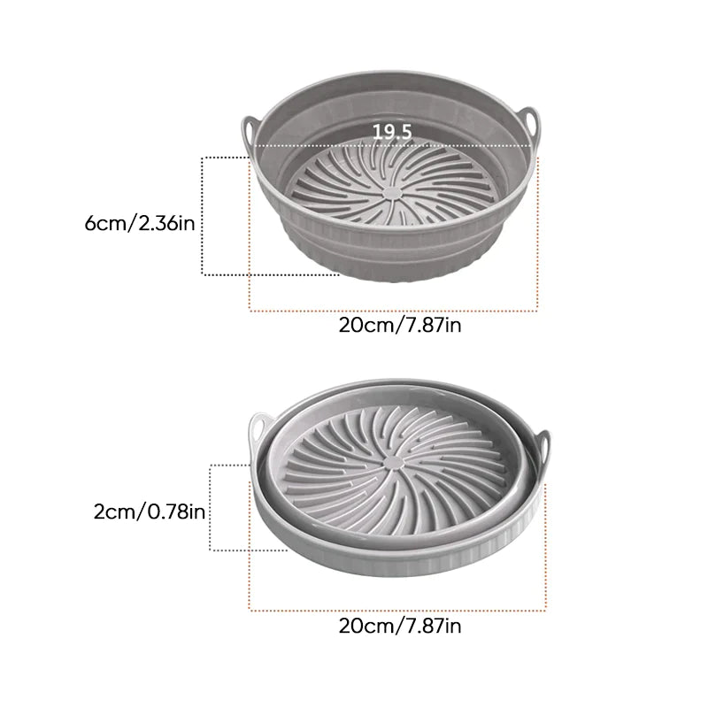 Air Fryer Silicone Grill Pan