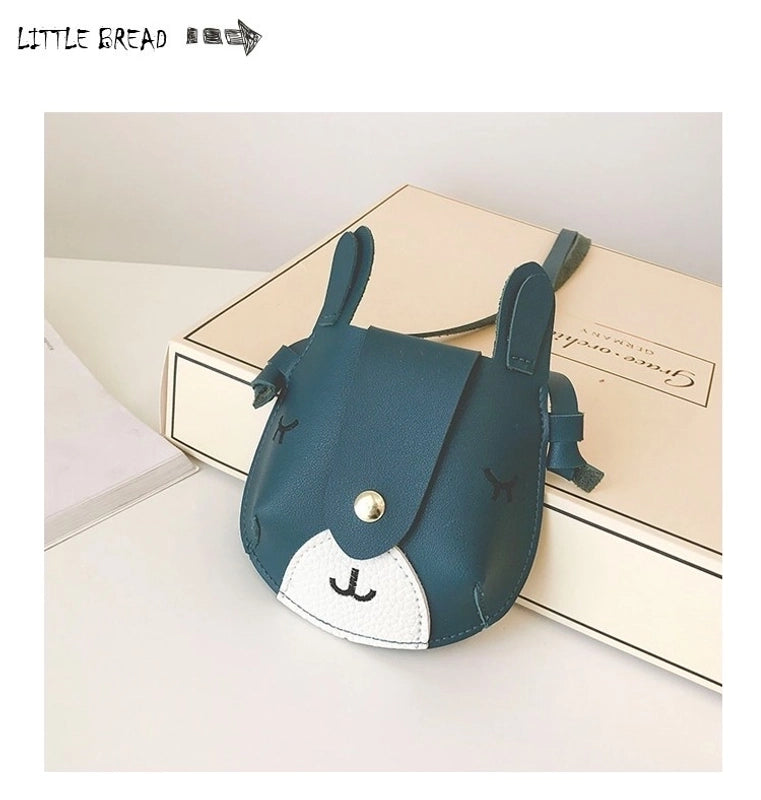 Women's Small Pu Leather Animal Fashion Square Magnetic Buckle Crossbody Bag