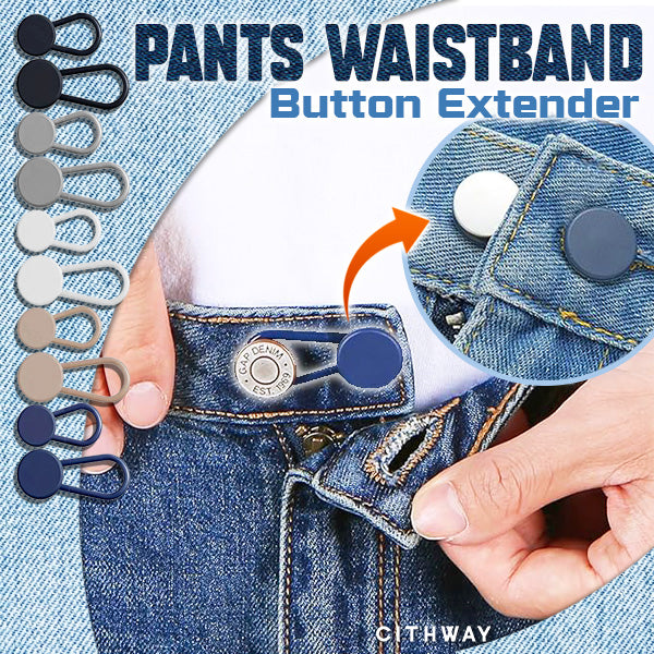 Pants Waistband Button Extender