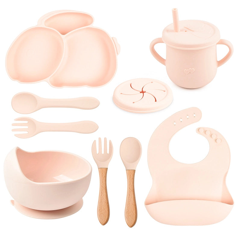 Cute Animal Silica Gel Tableware 1 Piece