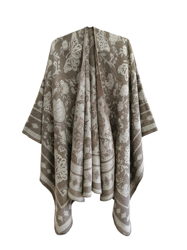 Women's Streetwear Geometric Acrylic Shawl