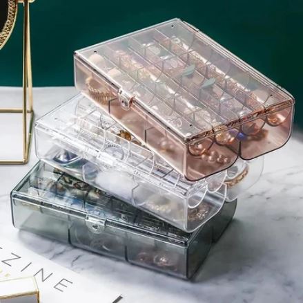 2 Layer Acrylic Jewellery Box