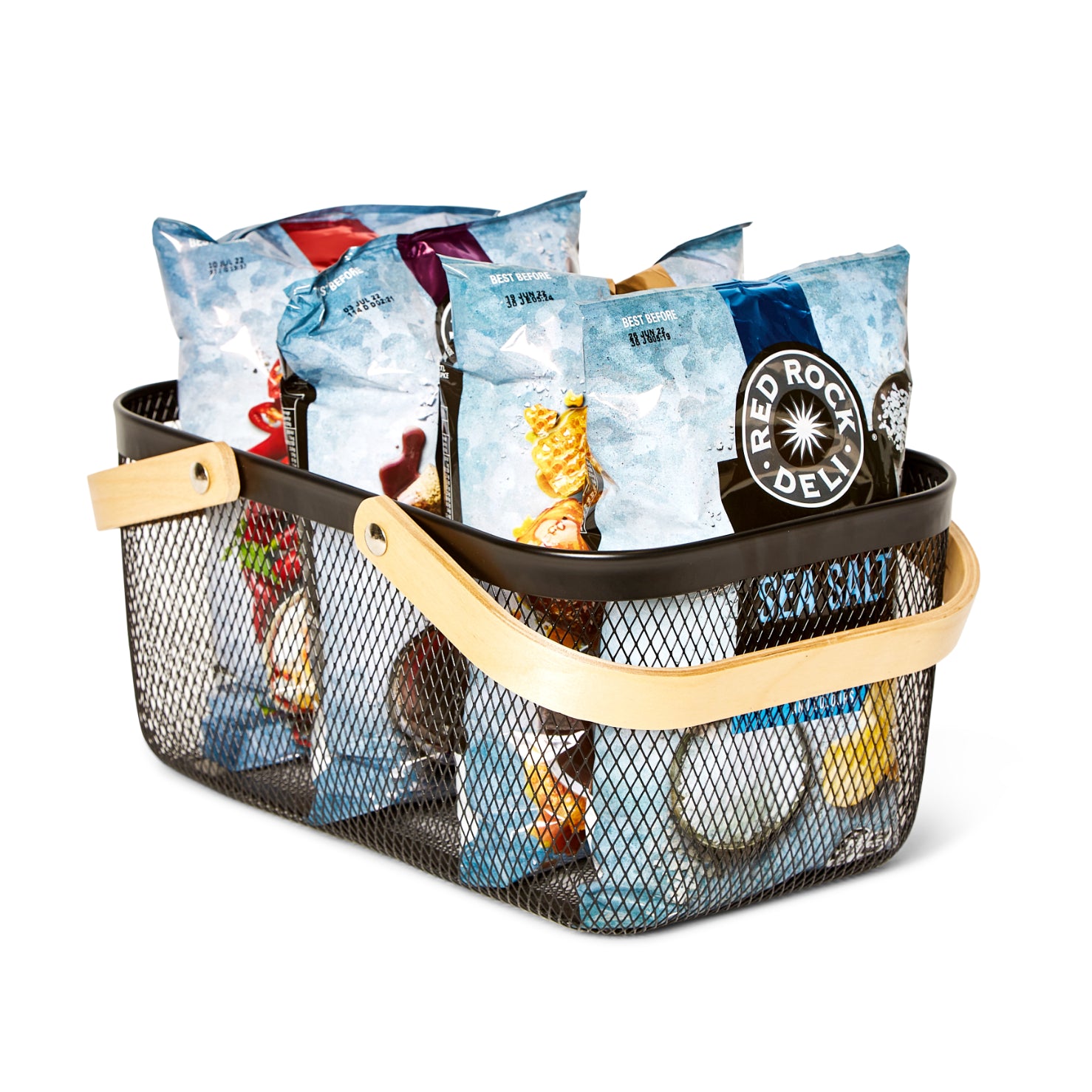 Mesh Storage Basket - Black