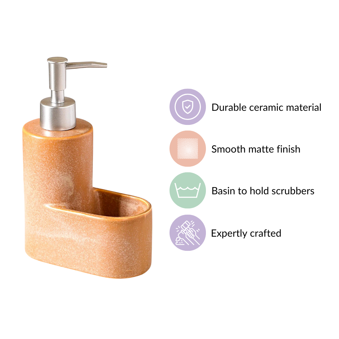 Liquid Soap Dispenser With Holder