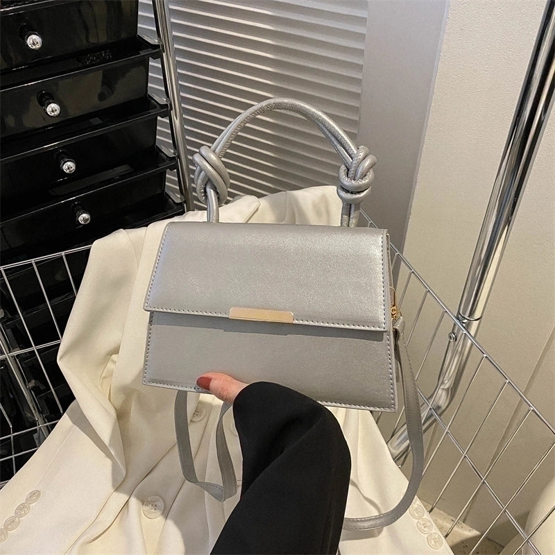 Women's All Seasons Pu Leather Classic Style Shoulder Bag Handbag