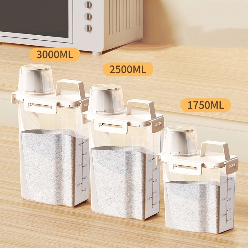 Minimalist Solid Color PP Storage Container Box