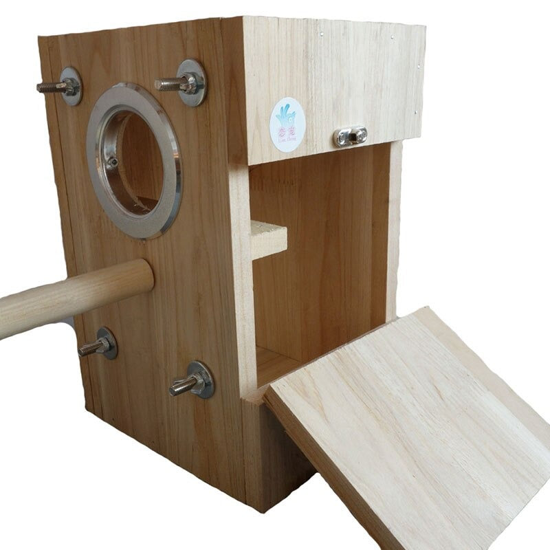 Wooden Birds Nest Box