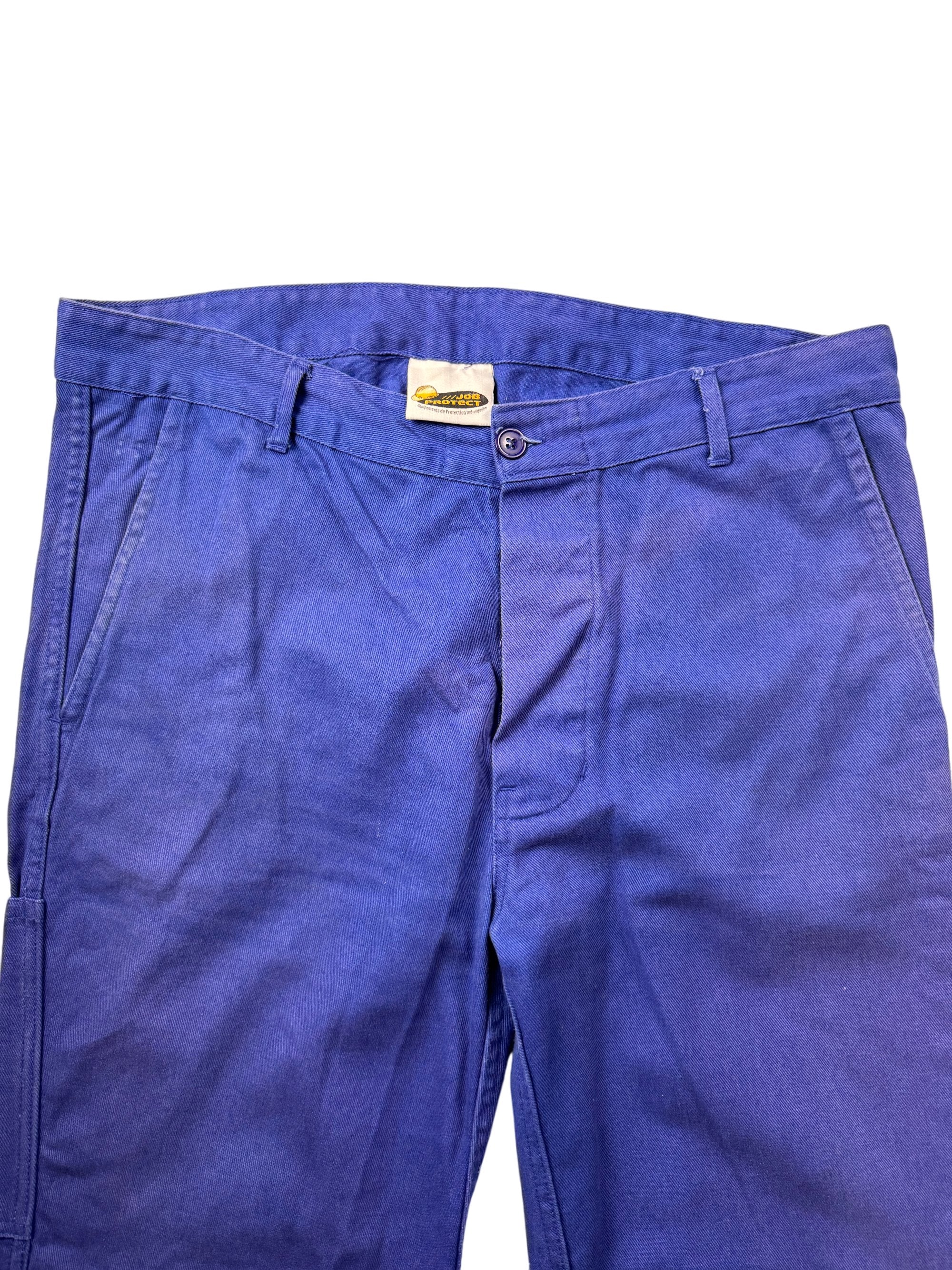 Job Protect Blue Workwear Chinos