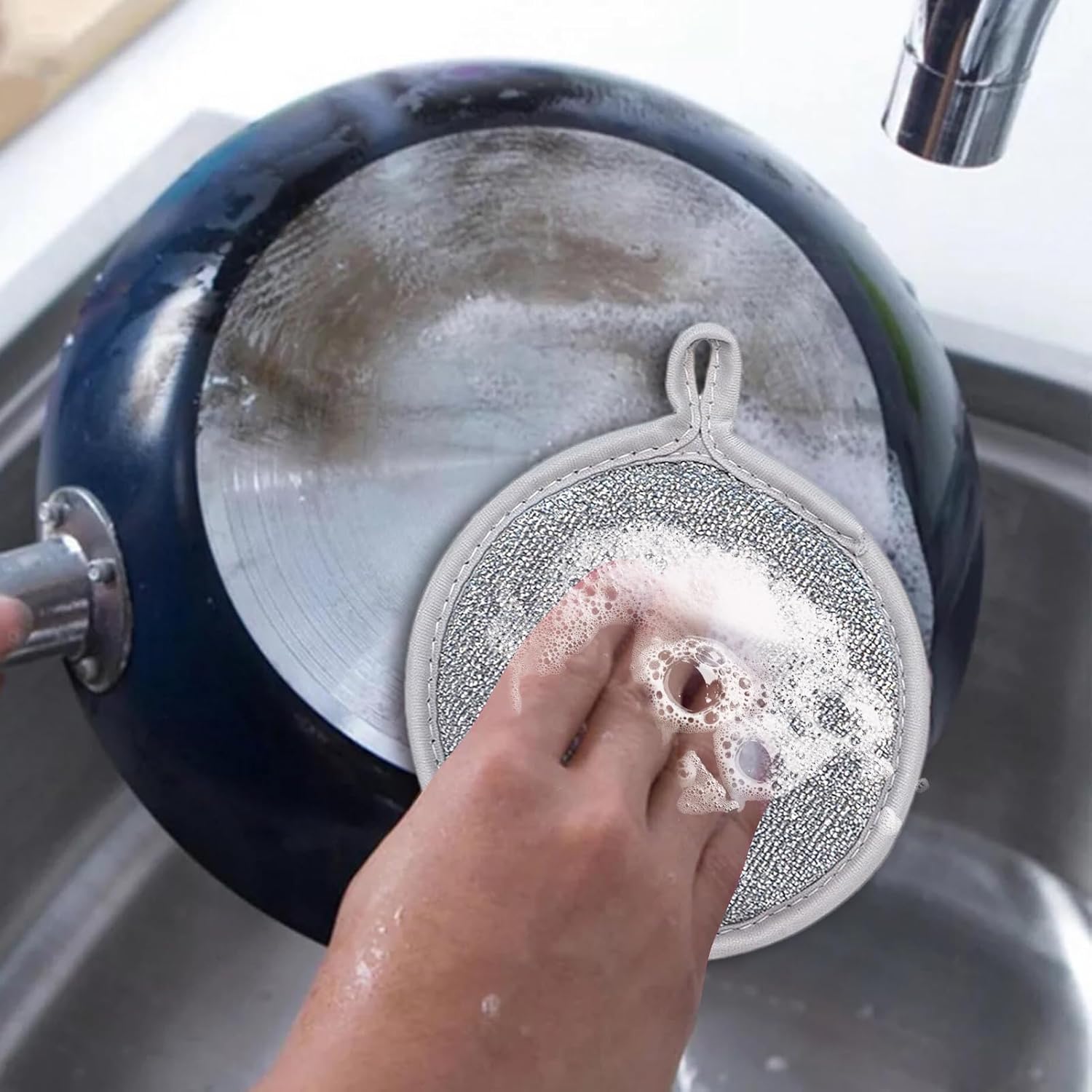 Double Sided Kitchen Cleaning Sponges