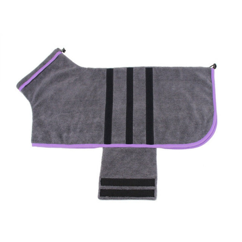 Dog Bathrobe Microfiber
