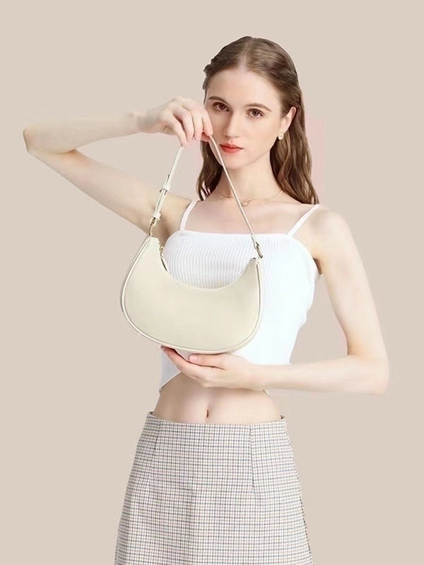 Women's All Seasons Pu Leather Streetwear Underarm Bag