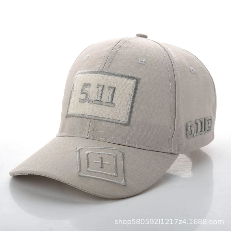 Camouflage Baseball Cap Men's 511 Embroidered Outdoor Sports Summer Sunscreen Hat Women's Military Training Hat
