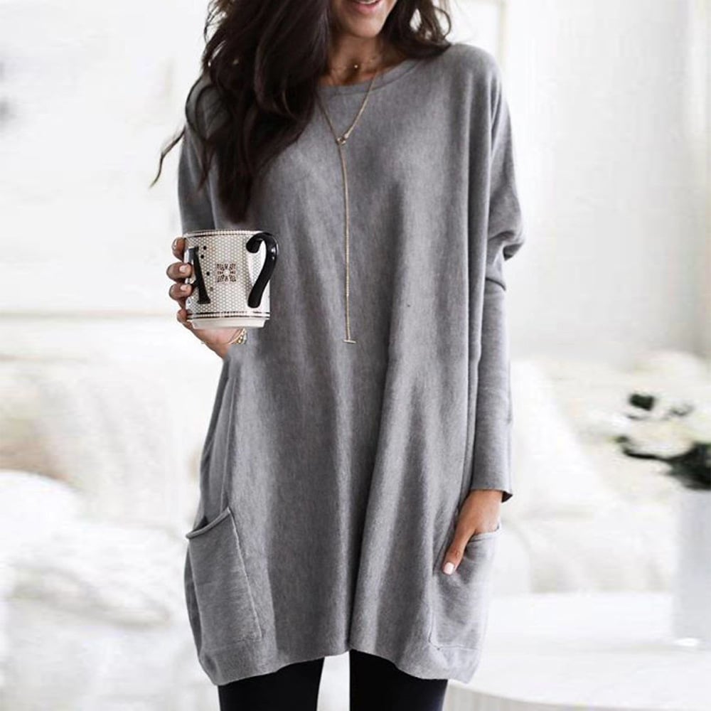 ✨Hot Sale🔥New long sleeve casual pocket t-shirt