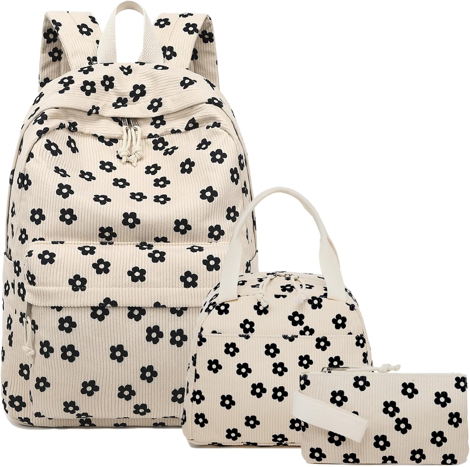 Bluboon School Backpack Teens Girls Boys Kids School Book Bags with Lunch Box Pencil Bag
