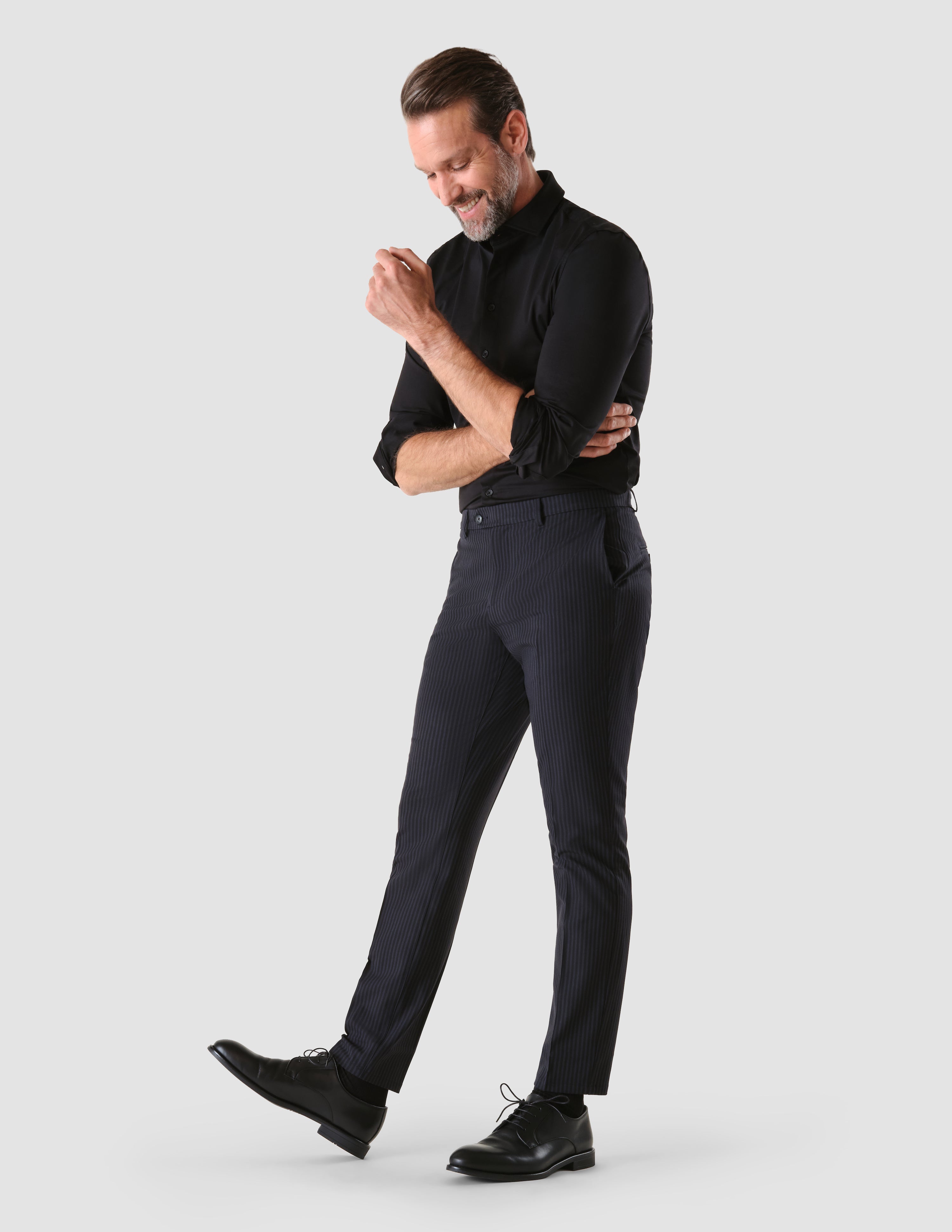 Suit Pants Slim Stanford Stripes