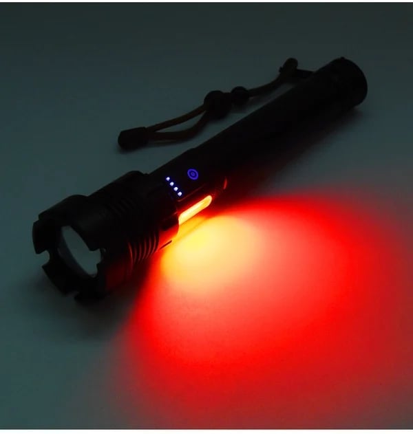 💥LAST DAY 49% OFF💥 - LED Rechargeable Tactical Laser Flashlight